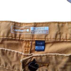 Carhartt Tan Chinos Classic Workwear